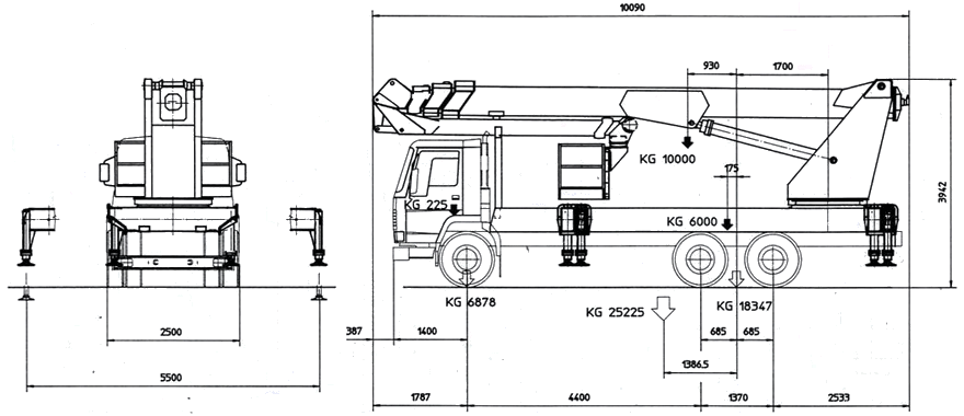 Simon-Cella VT400 на базе автомобиля Volvo